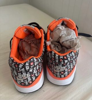 Nike Air Max Just Do It Naranja Negro