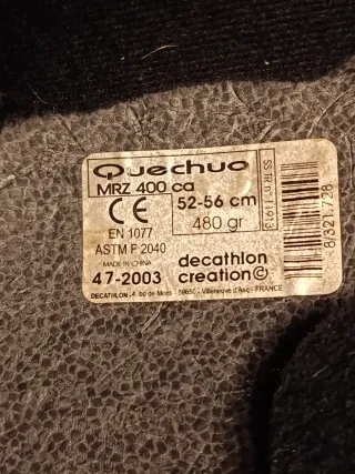 Casco niño/a Talla 52-56cm Rojo