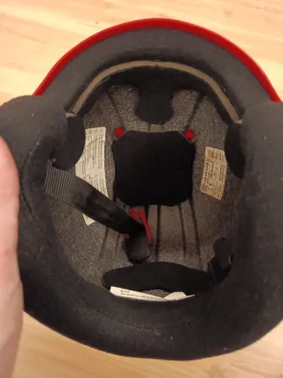 Casco niño/a Talla 52-56cm Rojo