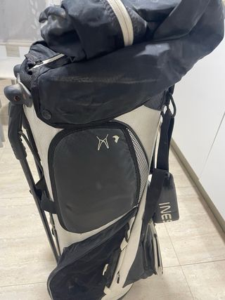 Bolsa de Golf Inesis Negra y Blanca