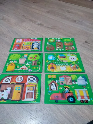 Puzzle Play Farm Montessori HEADU