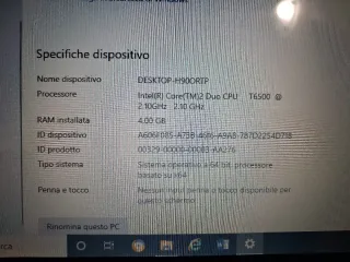 PC Portatile Toshiba Nero