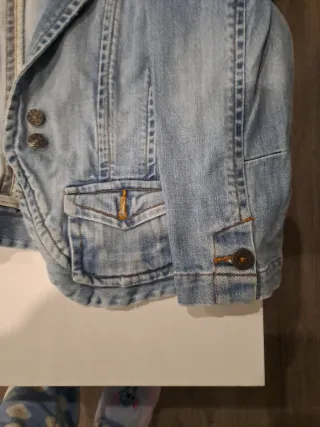 Cazadora tejana vaquera