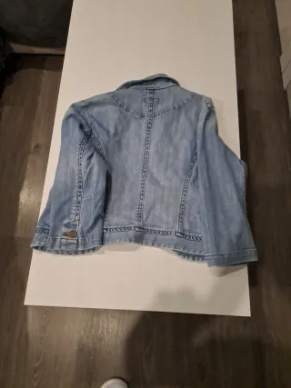 Cazadora tejana vaquera