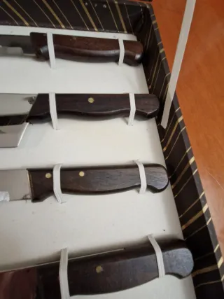 Set coltelli e utensili cucina in acciaio inox