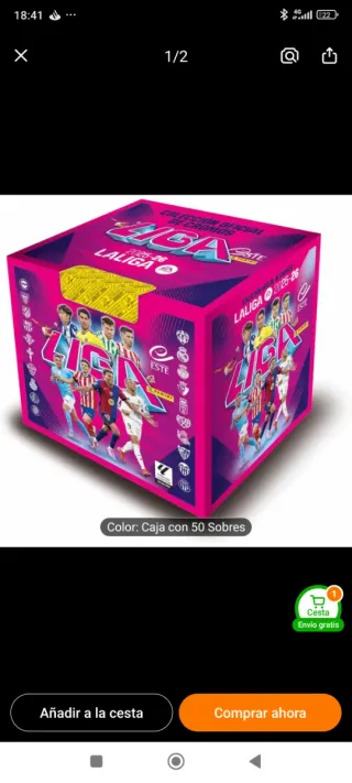 Sobres LaLiga 2025-26 Panini