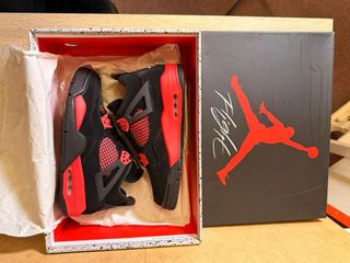 Jordan 4 Retro Red Thunder Talla 39