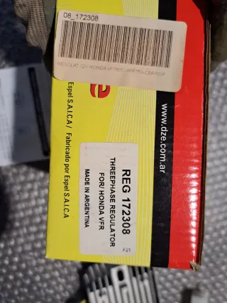 Regolatore Tensione DZE REG 172308 Honda VFR