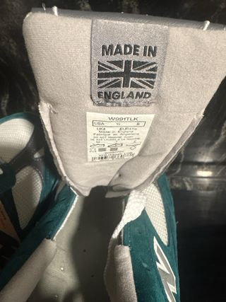 New Balance 991 Made in UK Gris/Verde