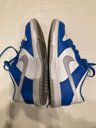 Zapatillas Nike Dunk Azul y Blanco