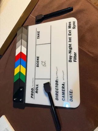 Claqueta de cine  – NUEVA  N°:692