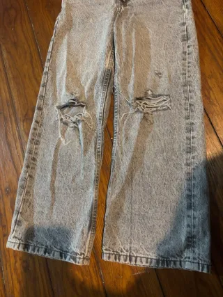 Pantalones anchos niña