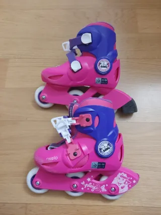 Patines Oxelo Talla 26-28 Rosas