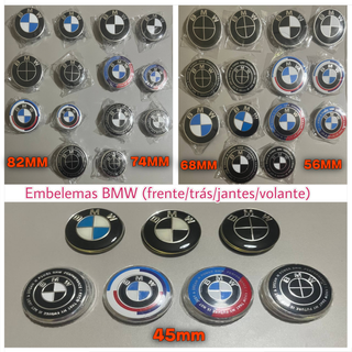 Emblemas BMW (Frente/Trás/Jantes/Volante)