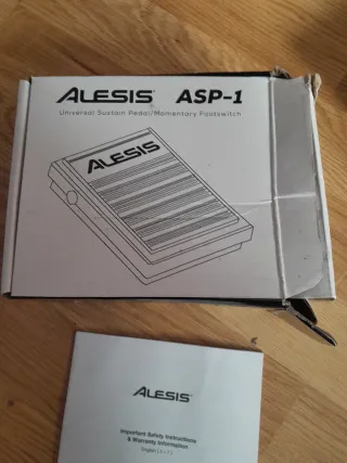 Alesis SR-16 Caja de Ritmos + Pedal ASP-1