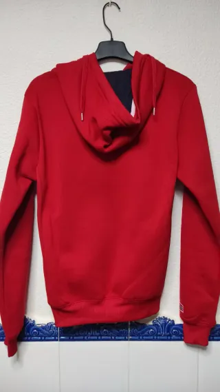 Sudadera Geographical Norway Roja Hombre