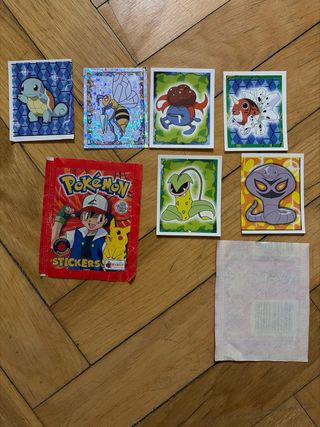 Pokemon Stickers Merlin Collections