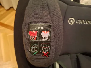 Silla Concord Ultimax 2 + Base Isofix