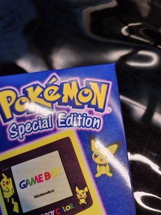 Caja Game Boy Color Pokemon Special Edition