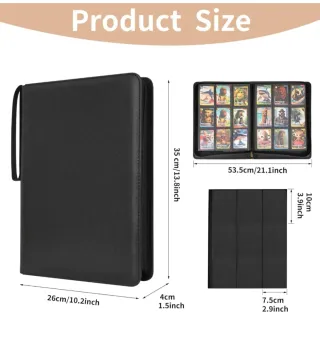 Raccoglitore Carte 9 Tasche 60 pagine