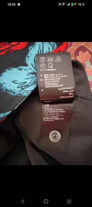 Minivestido H&M talla M