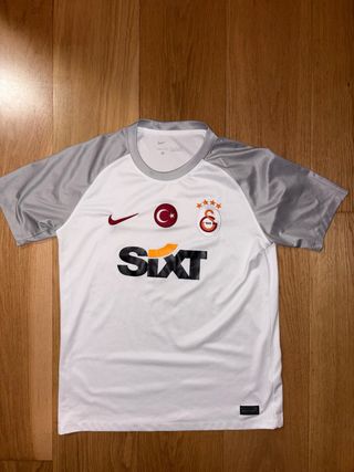 Camiseta Galatasaray Nike Blanca y Gris