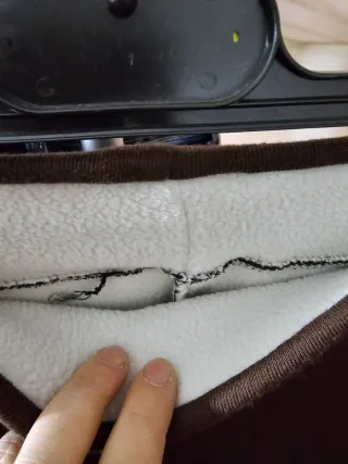 Leggings termici donna marrone