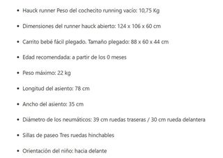Carrito todoterreno Hauck Runner