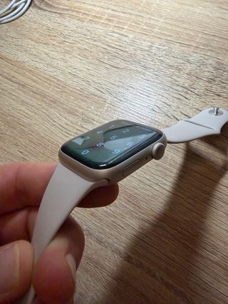 Apple Watch Series 7 45mm Beige/Argento