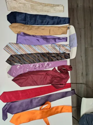 Lote de corbatas de vestir
