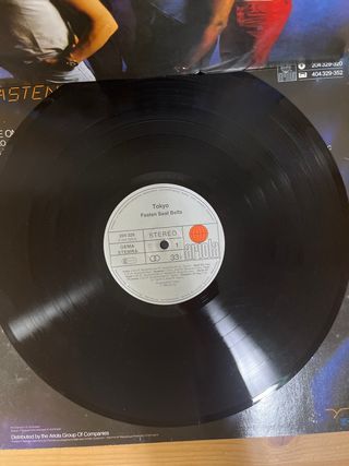 LP VINILO TOKIO “ FASTEN SEAT BELTS “