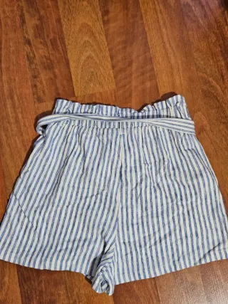 Bermuda Paperbag Rayas Pull&Bear