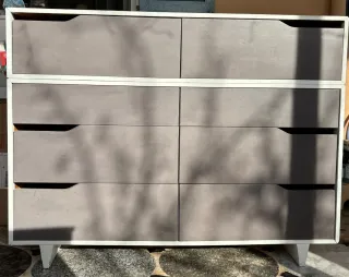 Cajonera IKEA Grigia e Bianca