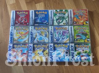 Caja (ESTILO NINTENDO DS) Pokémon Edición Verde