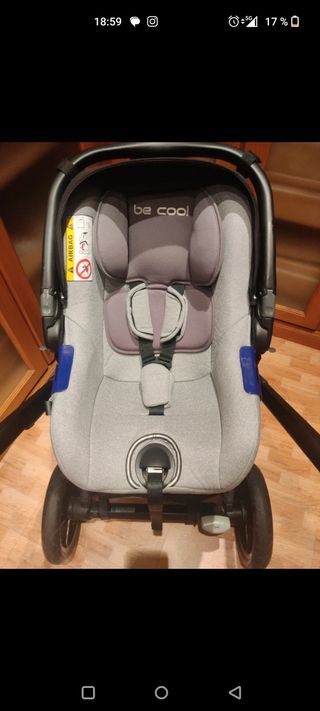 Passeggino Jané grigio/nero: ovetto + gruppo 0 + passeggino