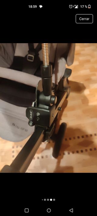 Passeggino Jané grigio/nero: ovetto + gruppo 0 + passeggino