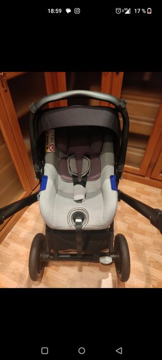 Passeggino Jané grigio/nero: ovetto + gruppo 0 + passeggino