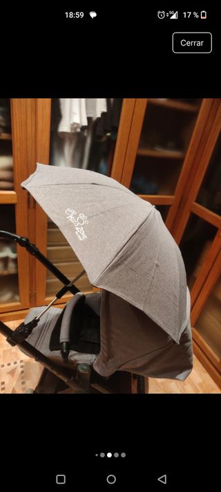 Passeggino Jané grigio/nero: ovetto + gruppo 0 + passeggino