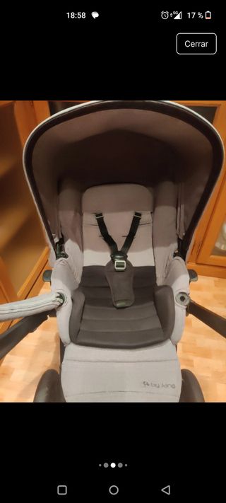 Passeggino Jané grigio/nero: ovetto + gruppo 0 + passeggino