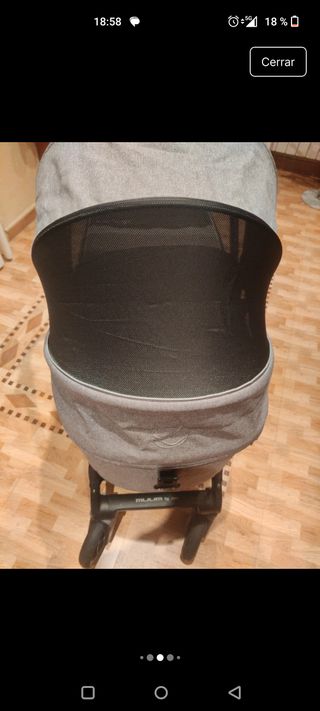 Passeggino Jané grigio/nero: ovetto + gruppo 0 + passeggino