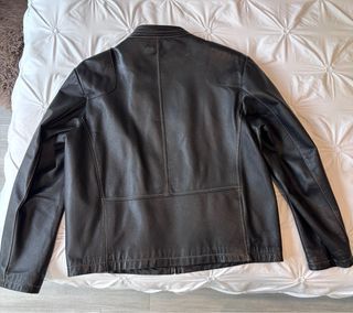 Cazadora de piel C&A