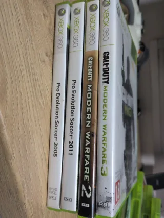 Xbox 360 Blanca +2 mandos + 11 Juegos