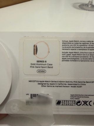 Apple Watch Serie 6 GPS 40mm