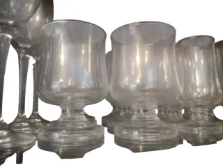 Set  Bicchieri Vintage Vetro