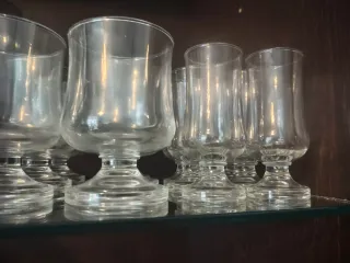 Set  Bicchieri Vintage Vetro