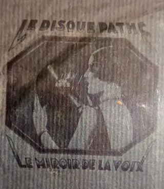 Disco Pizarra Opium! Marcel's 1931 Pathé Francia