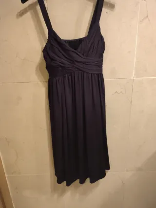 Vestido morado de fiesta