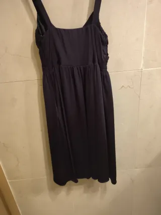 Vestido morado de fiesta