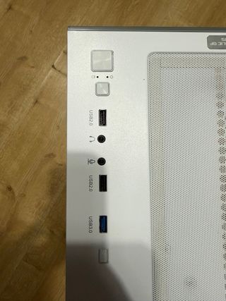 Torre PC Gaming MARS MCV4 Gris/Blanco MSI