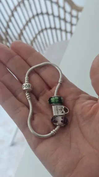 Pulsera Pandora con charms ORIGINAL